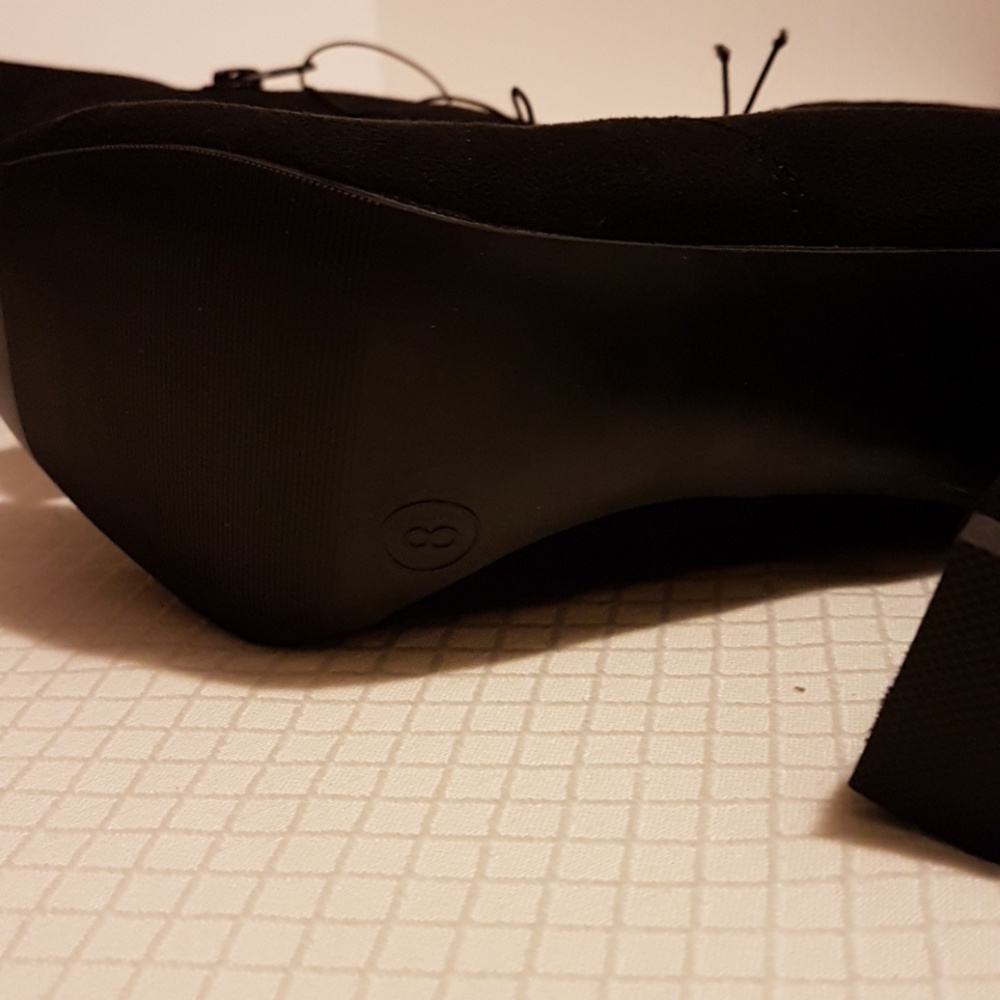 $45 SZ10 NEW Chase & Chloe Embroidered OTKBoots - Picture 4 of 8